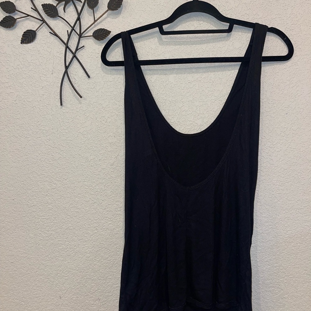 Victoria's SECRET Ribbed Modal Henley Loose Fitting Tank Size XS - Picture 4 of 5